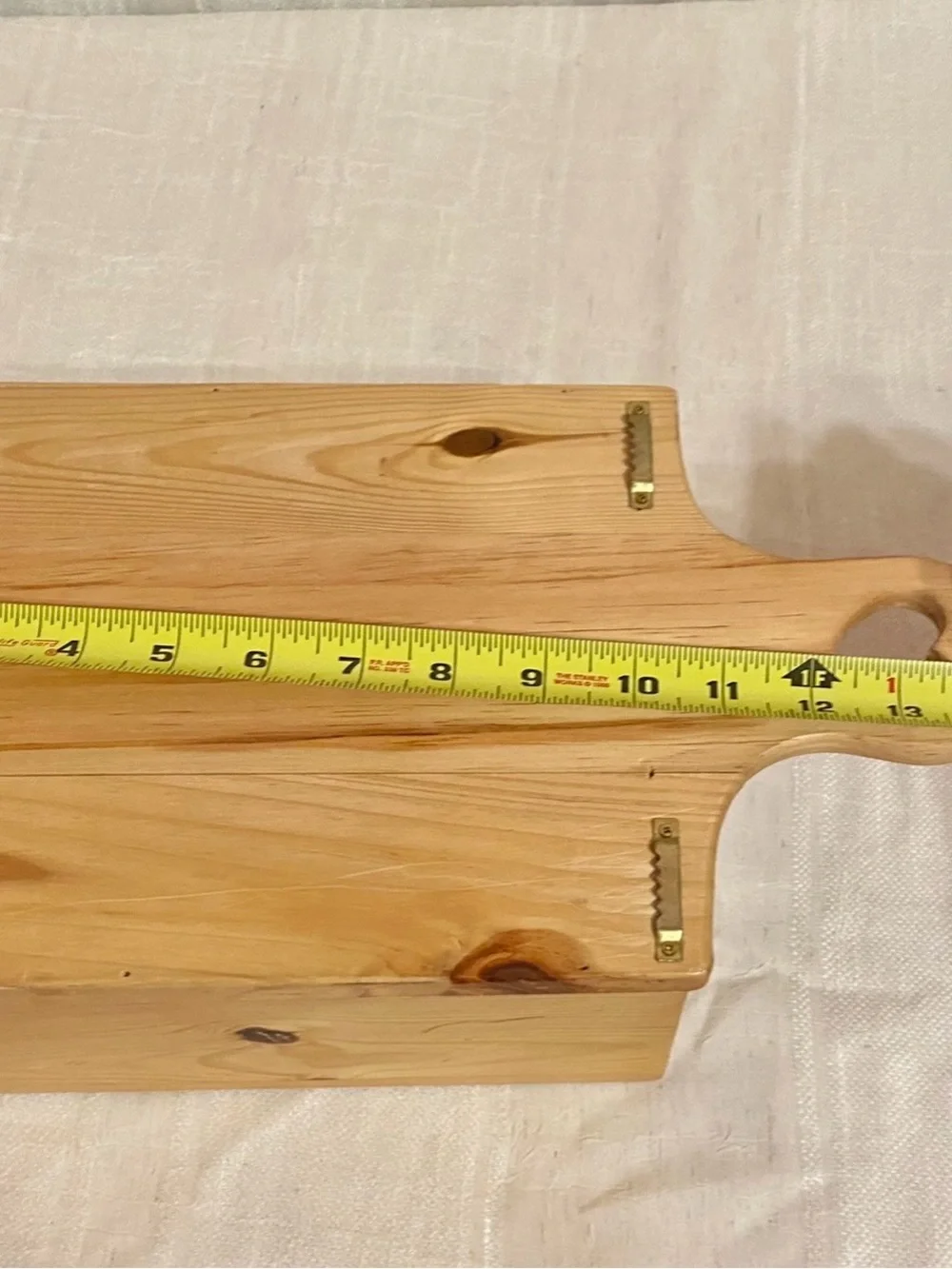 Vintage 1998 Wooden Apple Grocery Bag Holder Wall Decor